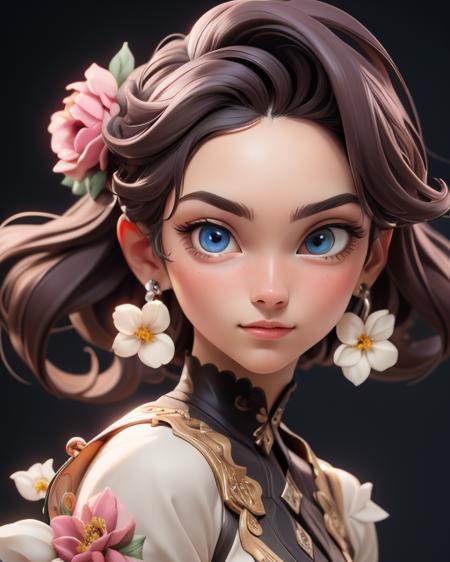 00036-3205870753-(Masterpiece_ 1.5), (Best Quality_ 1.5), High Resolution, Highly Detailed, 3DMM,1 Girl, Solo, Earrings, Jewelry, Flower, Perfect.png